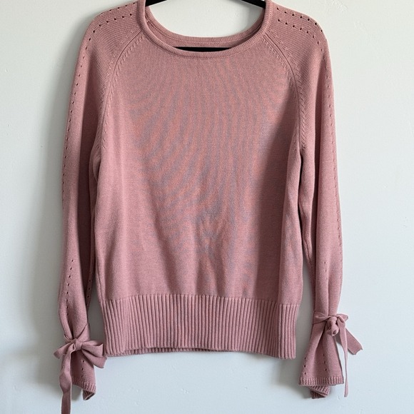 Sundance sweater Supima Cotton Merino Wool Women L Soft Cozy Coquette Feminine - Picture 1 of 9